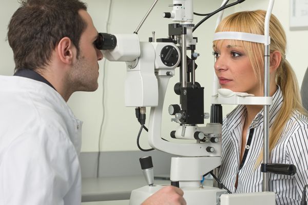 Optician Eye Sight Examination